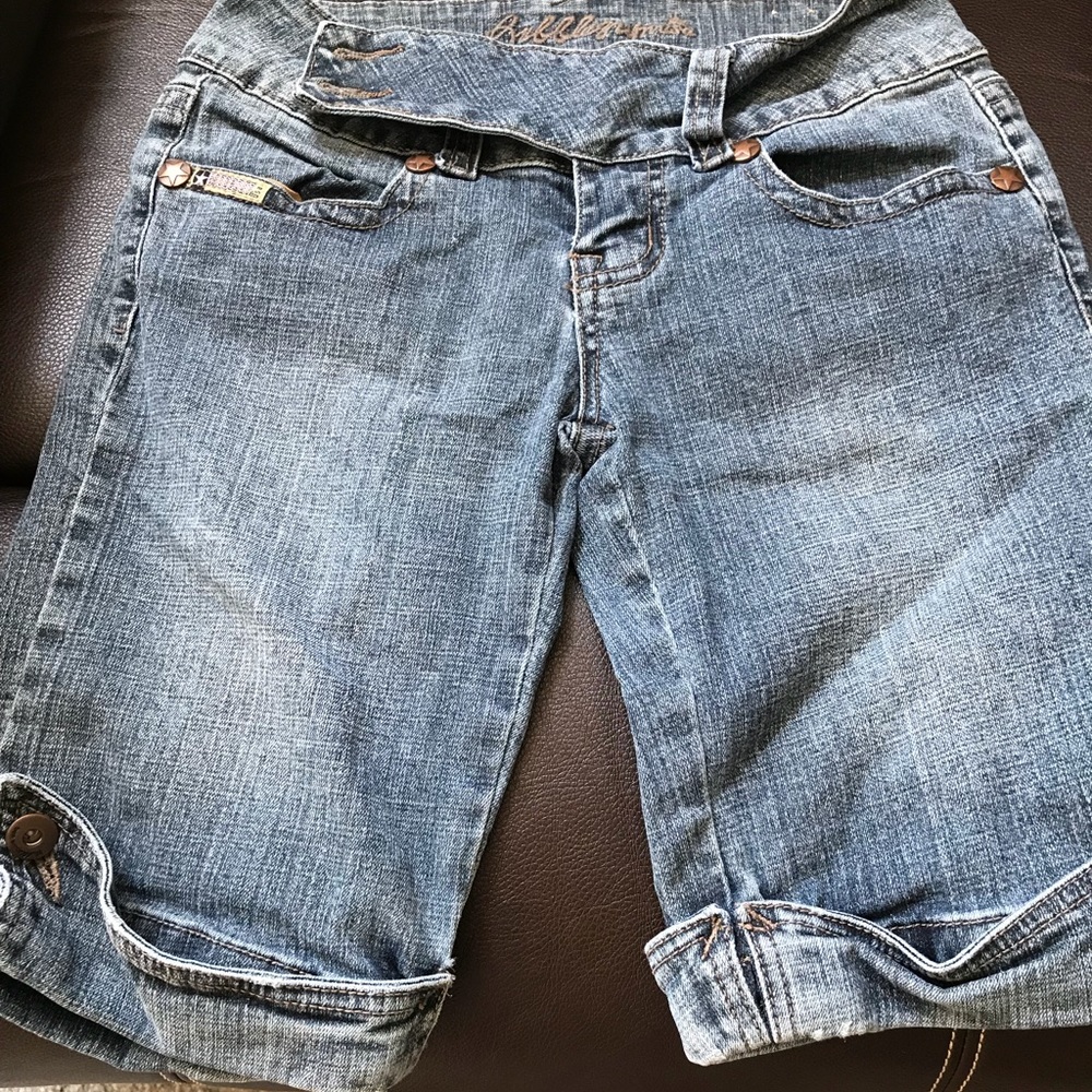 Denim shorts